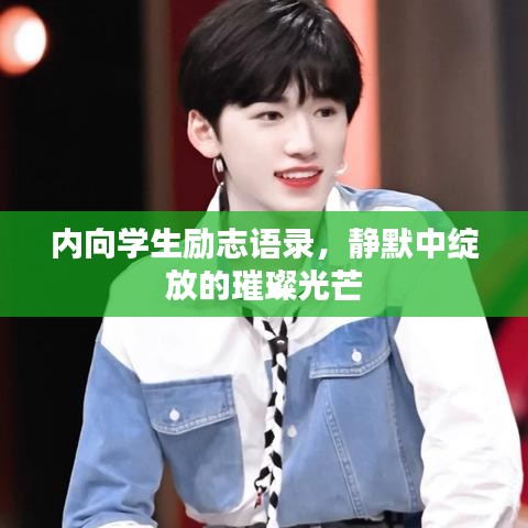 內(nèi)向?qū)W生勵志語錄，靜默中綻放的璀璨光芒