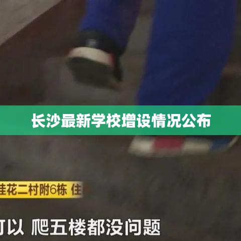 長沙最新學(xué)校增設(shè)情況公布