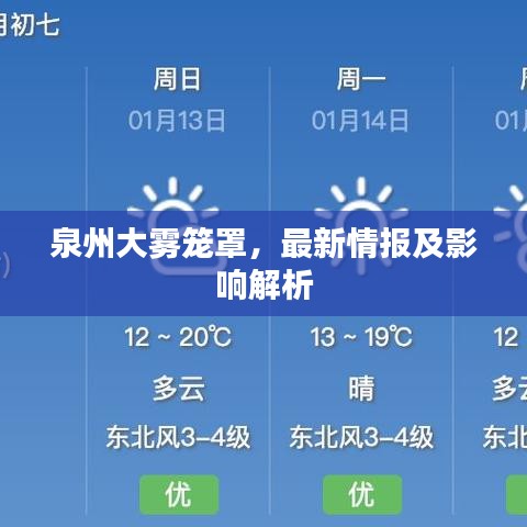 泉州大霧籠罩，最新情報(bào)及影響解析