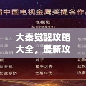 大秦覺(jué)醒攻略大全，最新攻略探索，啟程輝煌之旅