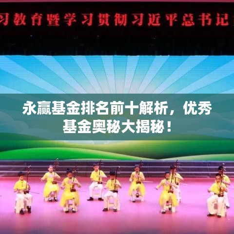 永贏基金排名前十解析，優(yōu)秀基金奧秘大揭秘！