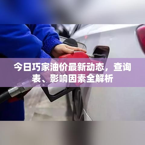 今日巧家油價(jià)最新動(dòng)態(tài)，查詢表、影響因素全解析