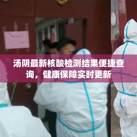 湯陰最新核酸檢測結(jié)果便捷查詢，健康保障實時更新