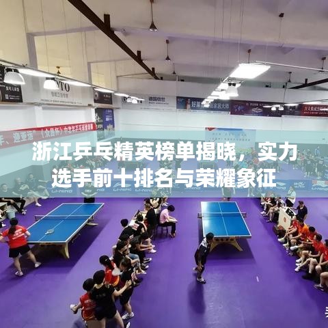 浙江乒乓精英榜單揭曉，實(shí)力選手前十排名與榮耀象征