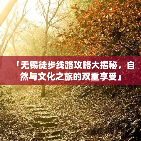 「無(wú)錫徒步線路攻略大揭秘，自然與文化之旅的雙重享受」