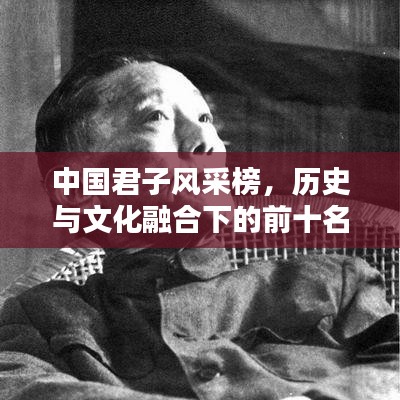 中國君子風采榜，歷史與文化融合下的前十名君子排名揭曉