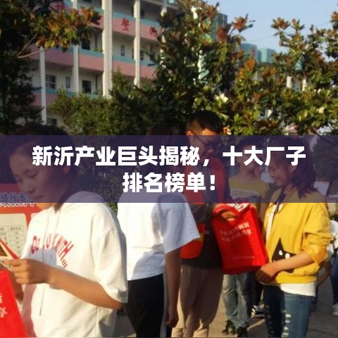 新沂產(chǎn)業(yè)巨頭揭秘，十大廠子排名榜單！