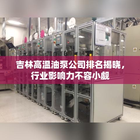 吉林高溫油泵公司排名揭曉，行業(yè)影響力不容小覷