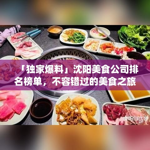 「獨(dú)家爆料」沈陽美食公司排名榜單，不容錯過的美食之旅！
