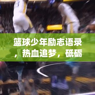 籃球少年勵志語錄，熱血追夢，砥礪前行的心聲摘要