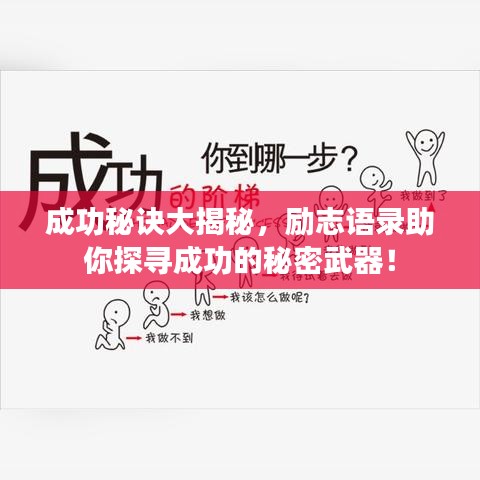 成功秘訣大揭秘，勵(lì)志語(yǔ)錄助你探尋成功的秘密武器！