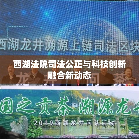 西湖法院司法公正與科技創(chuàng)新融合新動(dòng)態(tài)