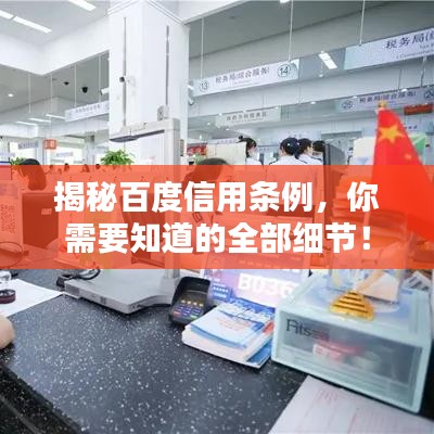 揭秘百度信用條例，你需要知道的全部細(xì)節(jié)！