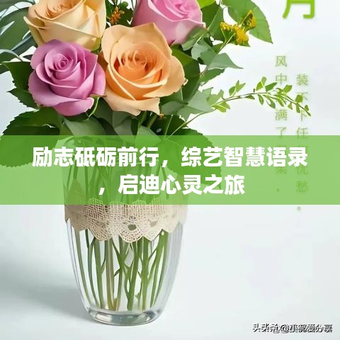 勵志砥礪前行，綜藝智慧語錄，啟迪心靈之旅