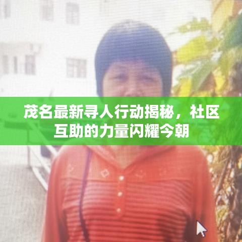 茂名最新尋人行動揭秘，社區(qū)互助的力量閃耀今朝