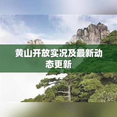 黃山開(kāi)放實(shí)況及最新動(dòng)態(tài)更新