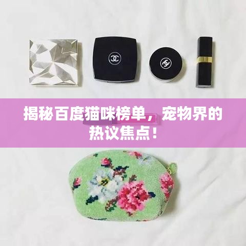 揭秘百度貓咪榜單，寵物界的熱議焦點！