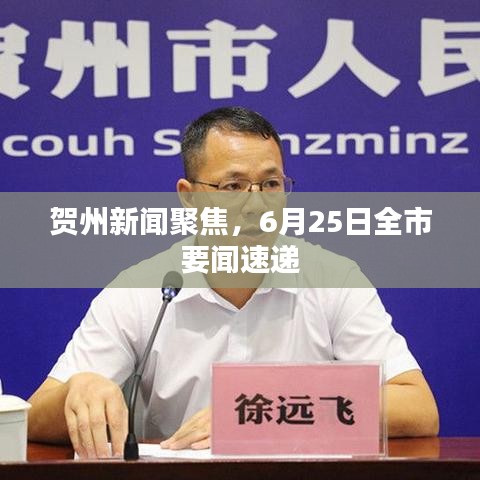 賀州新聞聚焦，6月25日全市要聞速遞