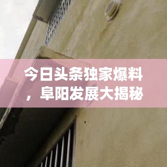 今日頭條獨(dú)家爆料，阜陽(yáng)發(fā)展大揭秘，最新資訊一網(wǎng)打盡