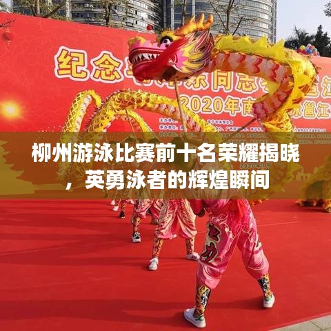 柳州游泳比賽前十名榮耀揭曉，英勇泳者的輝煌瞬間