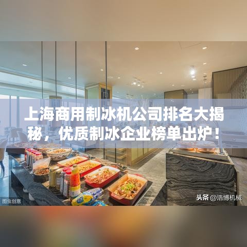 上海商用制冰機公司排名大揭秘，優(yōu)質制冰企業(yè)榜單出爐！