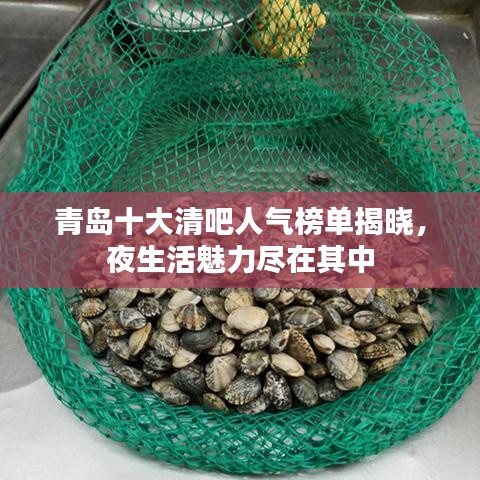 青島十大清吧人氣榜單揭曉，夜生活魅力盡在其中