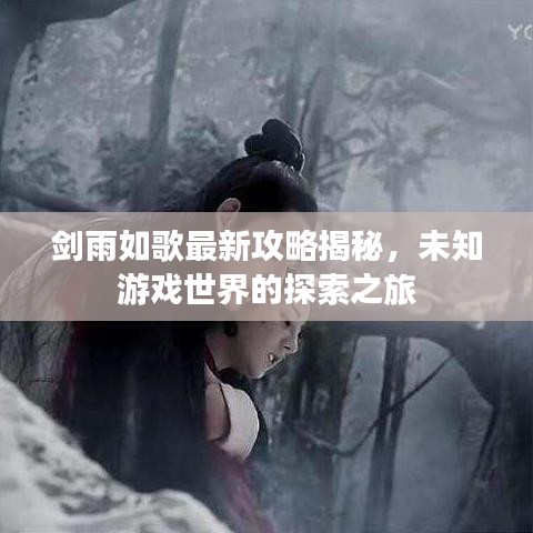 劍雨如歌最新攻略揭秘，未知游戲世界的探索之旅