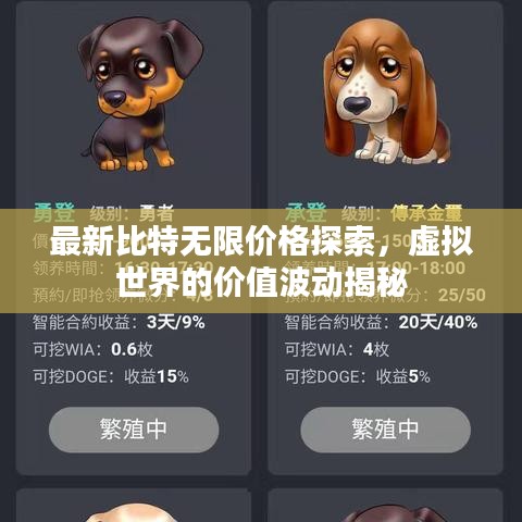 最新比特?zé)o限價(jià)格探索，虛擬世界的價(jià)值波動(dòng)揭秘