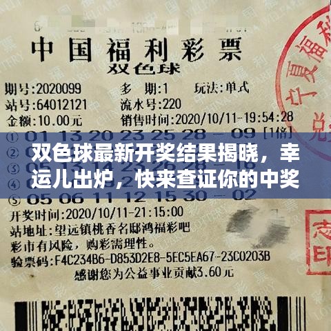 雙色球最新開獎(jiǎng)結(jié)果揭曉，幸運(yùn)兒出爐，快來(lái)查證你的中獎(jiǎng)喜訊！