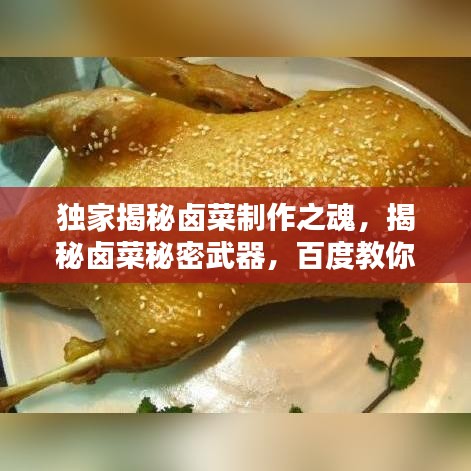 獨(dú)家揭秘鹵菜制作之魂，揭秘鹵菜秘密武器，百度教你鹵菜鹵制秘訣！