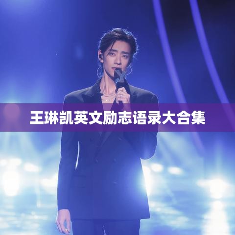 王琳凱英文勵志語錄大合集