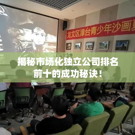 揭秘市場化獨(dú)立公司排名前十的成功秘訣！