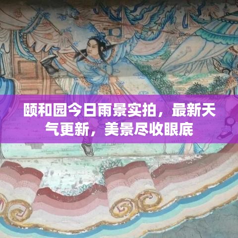 頤和園今日雨景實拍，最新天氣更新，美景盡收眼底