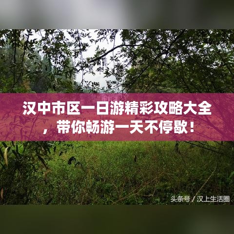 漢中市區(qū)一日游精彩攻略大全，帶你暢游一天不停歇！