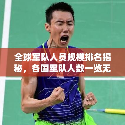 全球軍隊人員規(guī)模排名揭秘，各國軍隊人數一覽無余