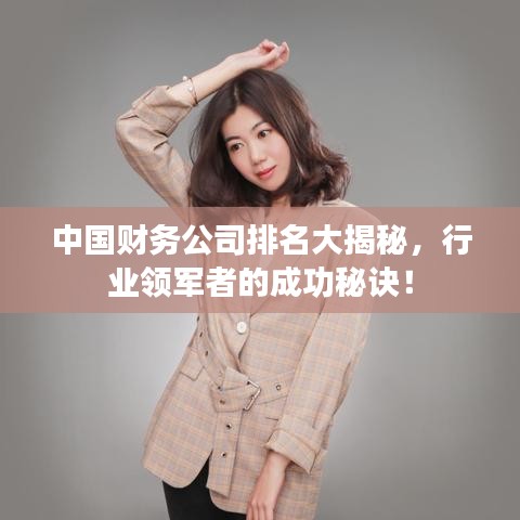 中國(guó)財(cái)務(wù)公司排名大揭秘，行業(yè)領(lǐng)軍者的成功秘訣！