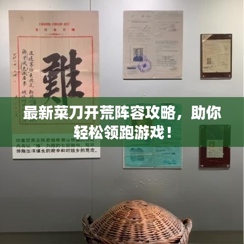 最新菜刀開荒陣容攻略，助你輕松領(lǐng)跑游戲！