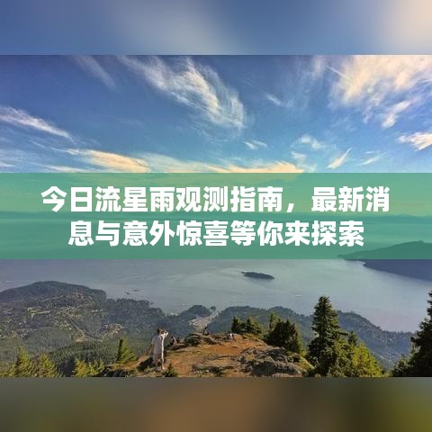今日流星雨觀測指南，最新消息與意外驚喜等你來探索