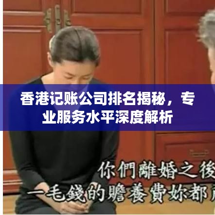 香港記賬公司排名揭秘，專業(yè)服務(wù)水平深度解析