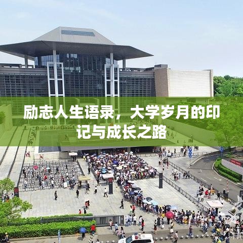 勵志人生語錄，大學歲月的印記與成長之路