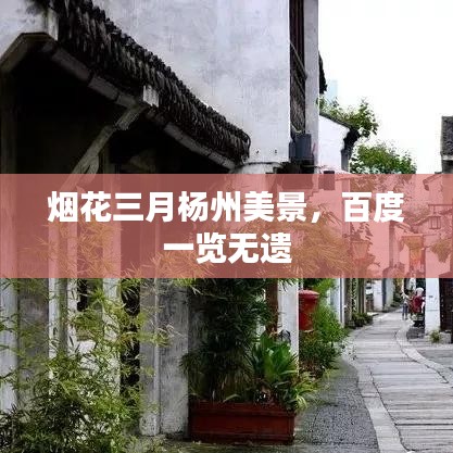 煙花三月楊州美景，百度一覽無遺