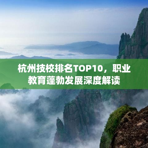 杭州技校排名TOP10，職業(yè)教育蓬勃發(fā)展深度解讀