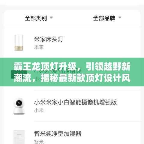 霸王龍頂燈升級，引領(lǐng)越野新潮流，揭秘最新款頂燈設(shè)計風(fēng)采