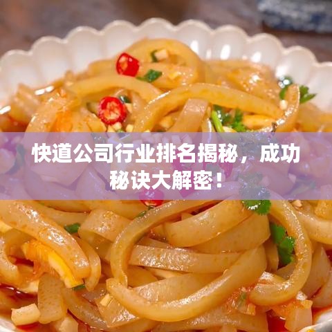 快道公司行業(yè)排名揭秘，成功秘訣大解密！