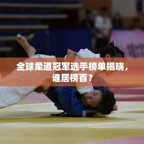 全球柔道冠軍選手榜單揭曉，誰居榜首？