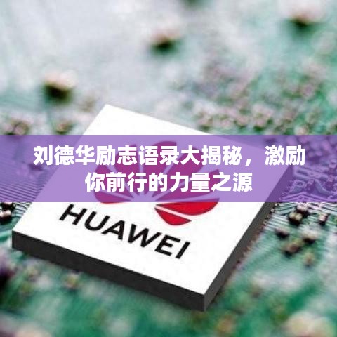 劉德華勵志語錄大揭秘，激勵你前行的力量之源