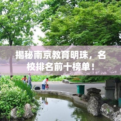 揭秘南京教育明珠，名校排名前十榜單！