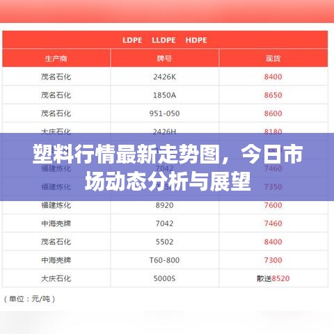 塑料行情最新走勢圖，今日市場動態(tài)分析與展望