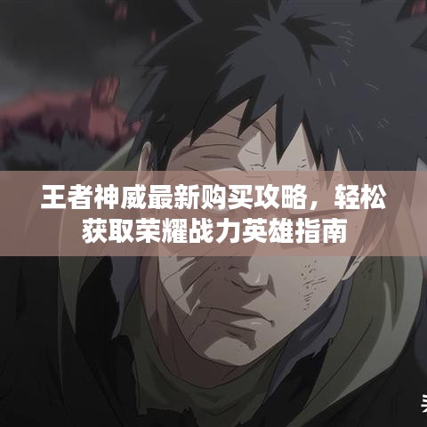 王者神威最新購(gòu)買攻略，輕松獲取榮耀戰(zhàn)力英雄指南