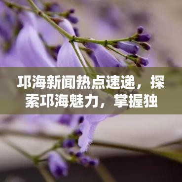 邛海新聞熱點速遞，探索邛海魅力，掌握獨特風情